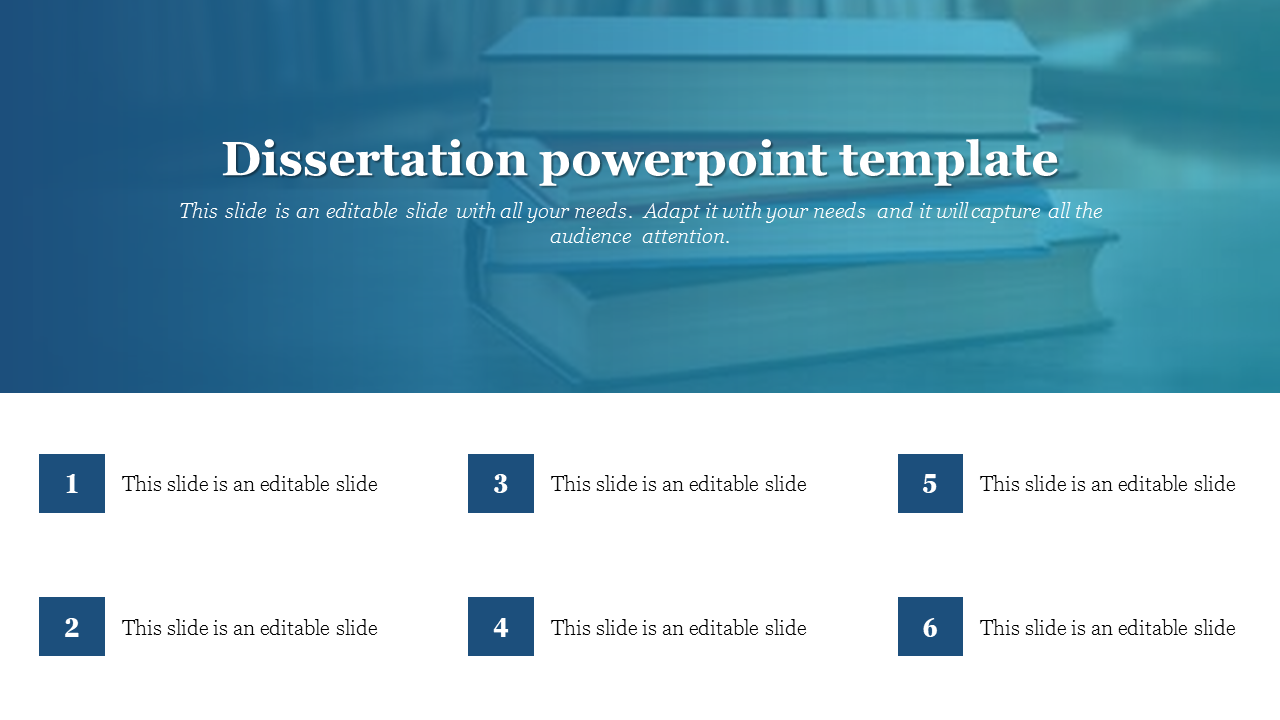 Dissertation PowerPoint Template and Google Slides